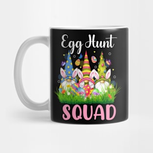 Egg Hunt Squad Gnomes Easter Day Bunny Mug